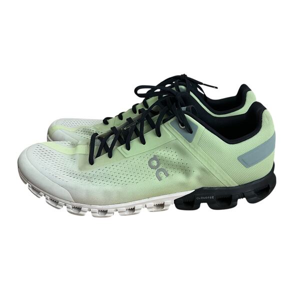 On Running Cloudflow Men Shoes In Meadow White Size 11.5 main image 14